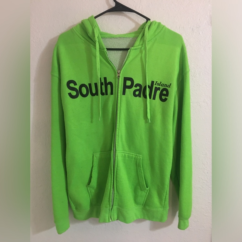 Neon Green South Padre Island Jacket